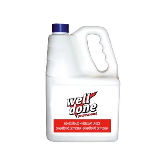 Well Done Fertőtlenítő hatású mosogatószer + Fresh orange 5 l