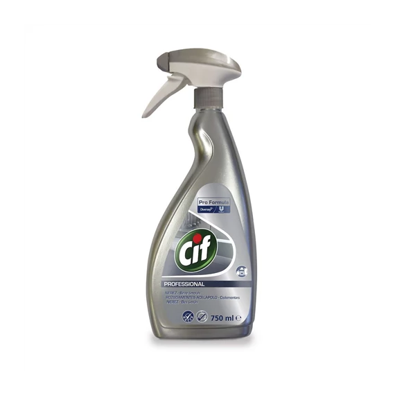 Diversey CIF Pro Formula Stainless Steel - Rozsdamentes acél és üvegtisztítószer 750 ml