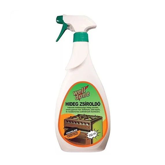 Well Done hideg zsíroldó szórófejes 750 ml