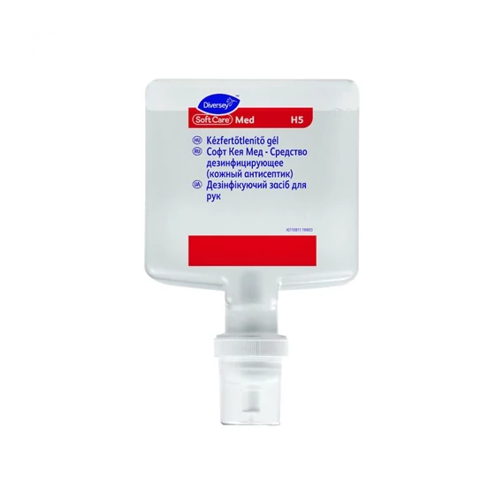 Diversey Soft Care Med H5 - Kézfertőtlenítő gél 1,3 liter