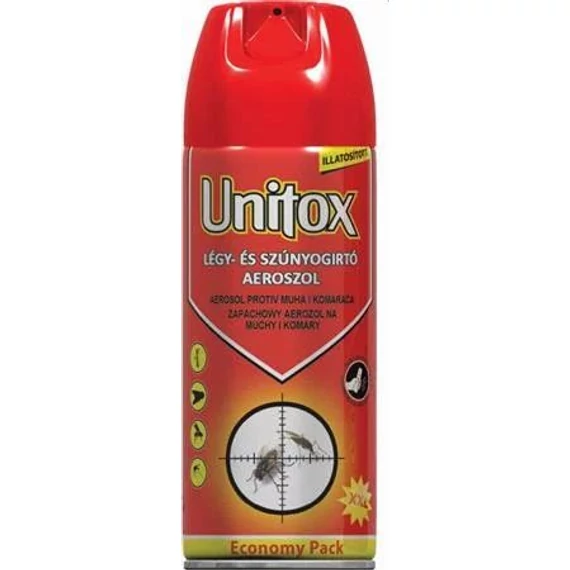 H Unitox csótány- és hangyairtó aerosol 400 ml