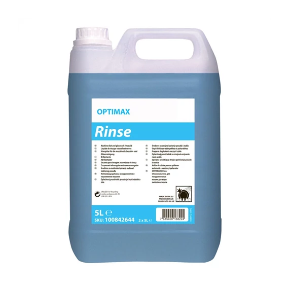 Optimax Rinse - Gépi öblítőszer 5 liter