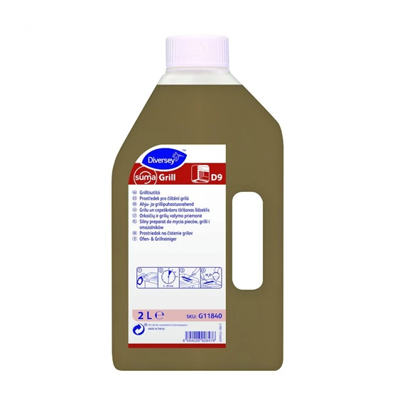 Diversey Suma Grill D9 - Sütő- és grilltisztító 2 liter