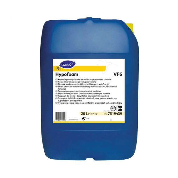 Diversey Hypofoam VF6 - Fertőtlenítő hatású habtisztító 20 liter