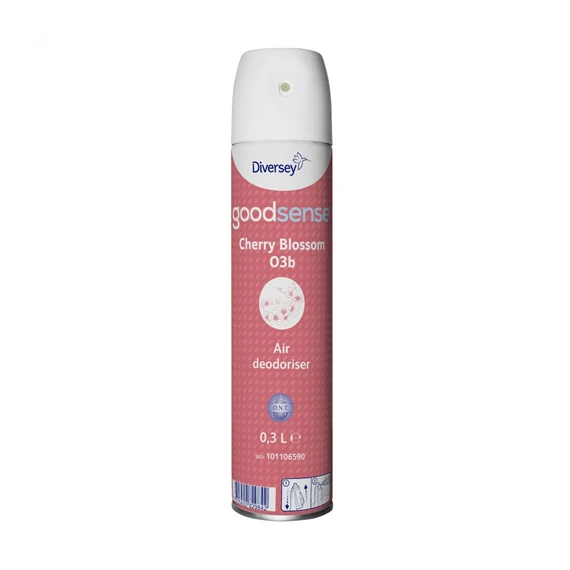 Diversey Good Sense Cherry Blossom - Cseresznye virág illatú szagsemlegesítő aerosol spray 300 ml