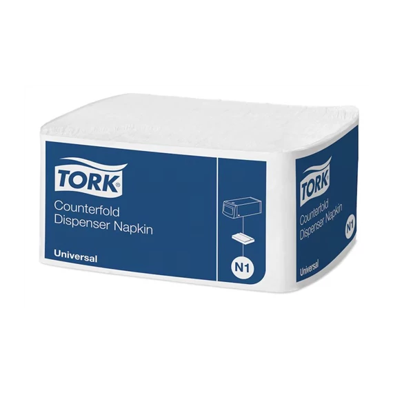 Tork Counterfold adagolós szalvéta 1 rétegű N2 - Fehér