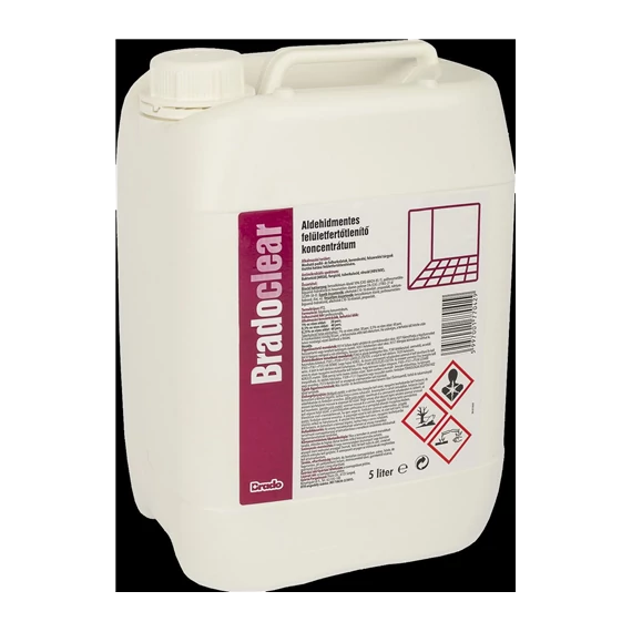 Bradochem Bradoclear aldehidmentes felületfertőtlenítő konc. 5 liter