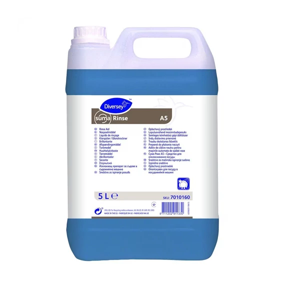 Diversey Suma Rinse A5 semleges kémhatású gépi öblítőszer 5 liter