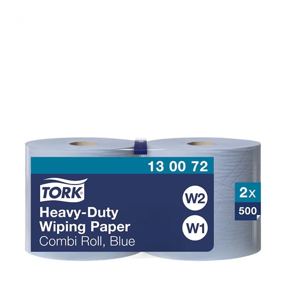 Tork nagy teljesítményű papírtörlő kombi tekercs  KÉK W1 / W2
