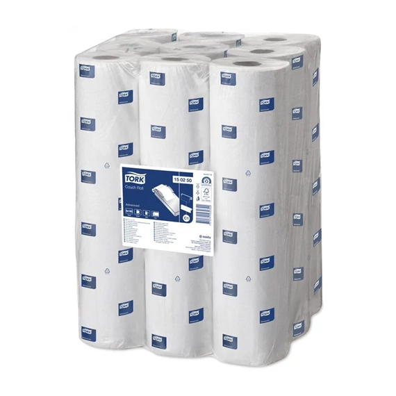 Tork Vizsgálóasztal terítő 2 rétegű, 50 cm széles, 54,5 méter/tekercs - C1- Fehér 