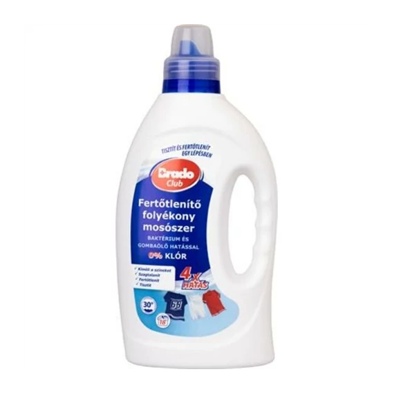 Bradochem BradoClub fertőtlenítő folyékony mosószer univerzális 1 liter