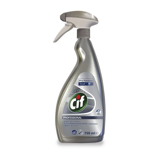Diversey CIF Pro Formula Stainless Steel - Rozsdamentes acél és üvegtisztítószer 750 ml