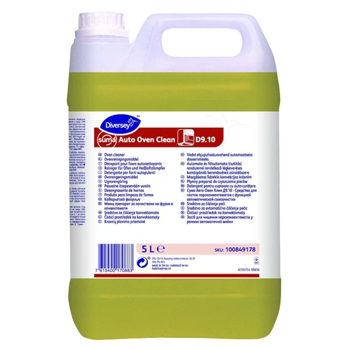 Diversey Suma Auto Oven Clean D9.10 - Folyékony sütőtisztító 5 liter