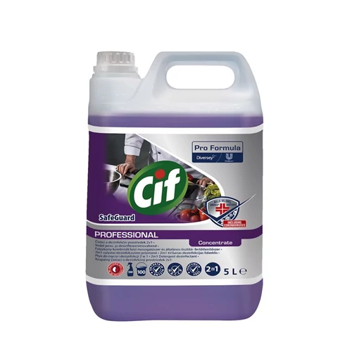 Diversey CIF Pro Formula 2in1 Cleaner Disinfectant - Konyhai tisztító és fertőtlenítőszer 5 liter