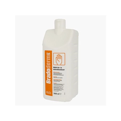 Bradochem BradoDerm soft higiéniás kézfertőtlenítő és műtéti bemosakodó 1 liter