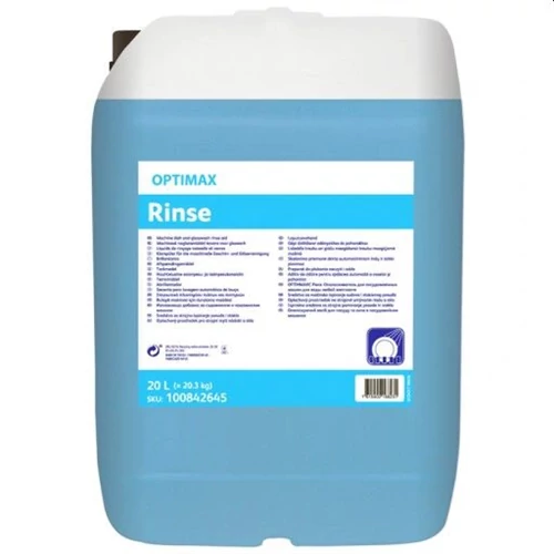 Optimax Rinse - Gépi öblítőszer 20 liter