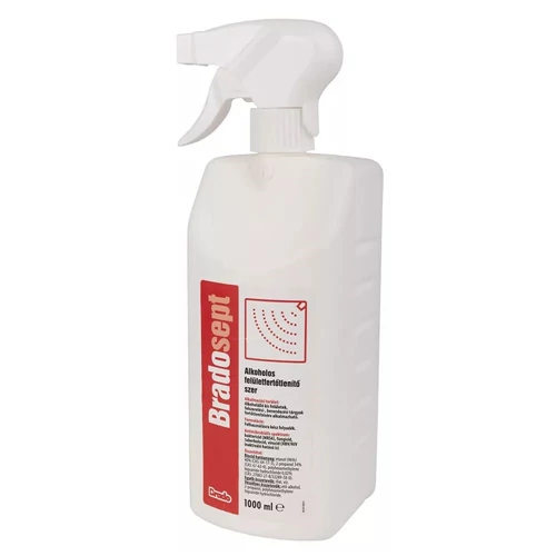 Bradochem BradoSept aldehidmentes, alkoholos felületfertőtlenítőszer 1 liter