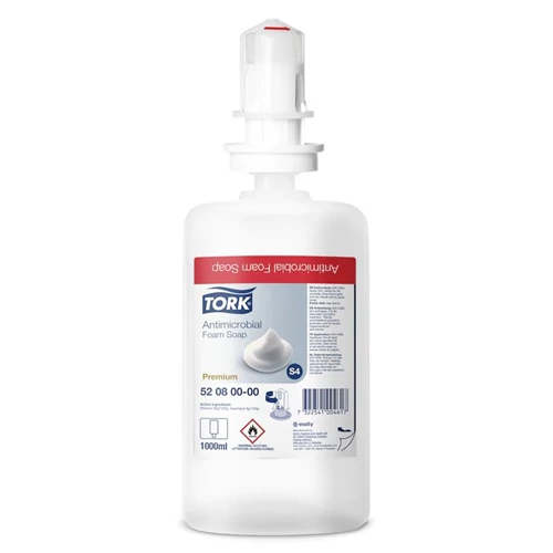 Tork Fertőtlenítő habszappan - S4 - 1 liter