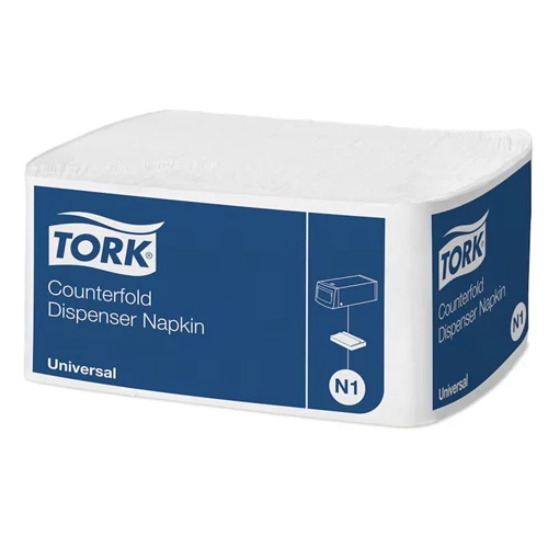 Tork Counterfold adagolós szalvéta 1 rétegű N2 - Fehér