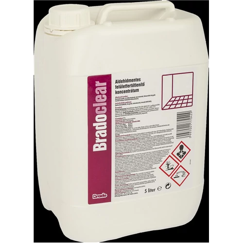 Bradochem Bradoclear aldehidmentes felületfertőtlenítő konc. 5 liter