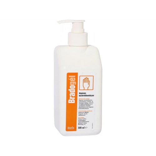 Bradochem Bradogél kézfertőtlenítő pumpás 500 ml
