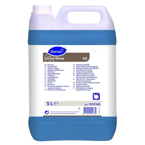 Diversey Suma Rinse A5 semleges kémhatású gépi öblítőszer 5 liter