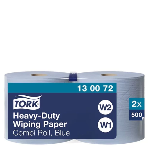 Tork nagy teljesítményű papírtörlő kombi tekercs  KÉK W1 / W2