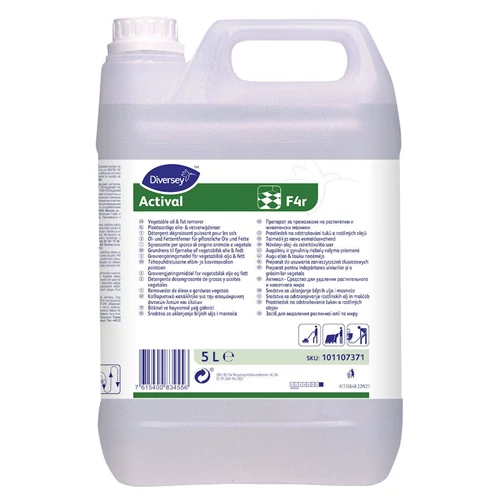 Diversey Actival F4R - Növényi olaj és zsíreltávolító szer 5 liter