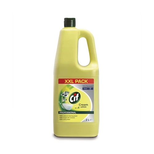 Diversey CIF Pro Formula Cream Lemon - Folyékony súrolószer citrom illattal 2 liter