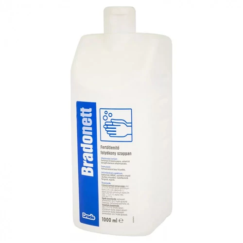 Bradochem Bradonett fertőtlenítő folyékony szappan 1 liter