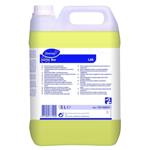 Diversey Suma Bar L66 - Gépi mosogatószer 5 liter